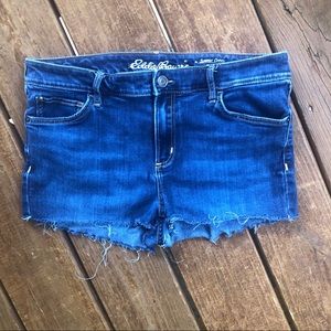 Vintage High Waist Eddie Bauer Shorts Cutoffs 8